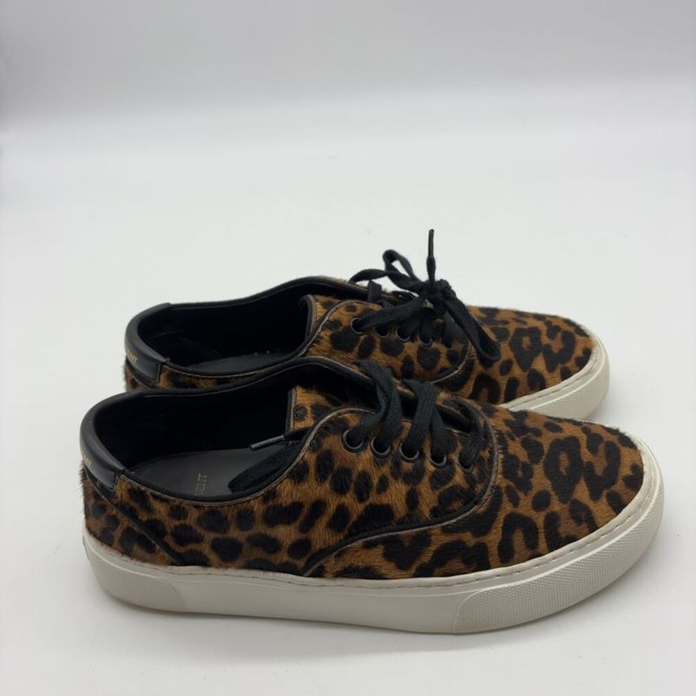 Saint Laurent leopard sneakers - Picture 2 of 6